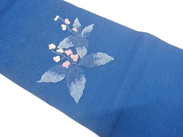JAPANESE KIMONO / FUKURE-ORI PAULOWNIA PATTERN WEAVE NAGOYA OBI